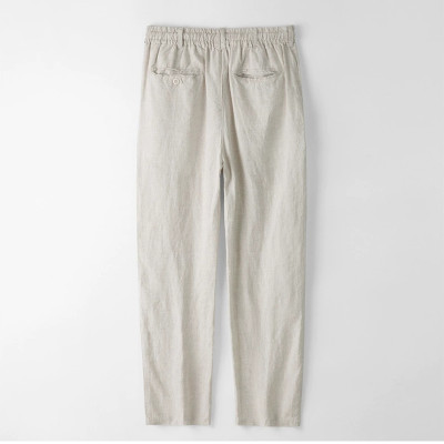 Quần dài nam ống gấp line, cạp kết hợp chun sau và khóa khuy và dây rút phía trước, thời trang, lịch lãm, phong cách Hàn Quốc QD11