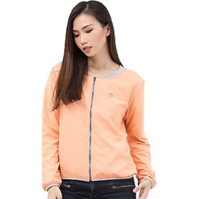 Áo khoác nữ chống nắng UPF50+  cam Zigzag JAC00309 tặng khẩu trang lớn trị giá 129k