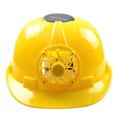 Mũ Bảo Hộ Lao Động Có Quạt Chạy Bằng Năng Lượng Mặt Trời An Toàn Hiện Đại: 