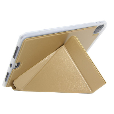 Bao Da Cao Cấp Dành Cho iPad Pro 11 inch M4 2024 / Ipad Pro 13 inch M4 2024Chính Hãng Onjess Lưng Silicon Chống Sốc, Gấp Dựng Đứng Và Ngang Tiện Lợi - Hàng Chính Hãng