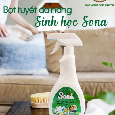 Xịt đa năng tẩy rửa vết bẩn vệ sinh nhà bếp sạch sẽ lau kính vệ sinh bề mặt ngừa vi khuẩn 500ml SONAMART_0604