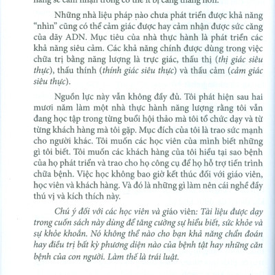 Sổ Tay Hướng Dẫn Người Thực Hành Năng Lượng Nhân Học - Chương Trình Năng Lượng Nhân Học Hợp Nhất Để Phát Triển Bản Thân Và Dạy Học 