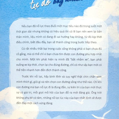 Nỗ Lực Bao Nhiêu Tự Do Bấy Nhiêu