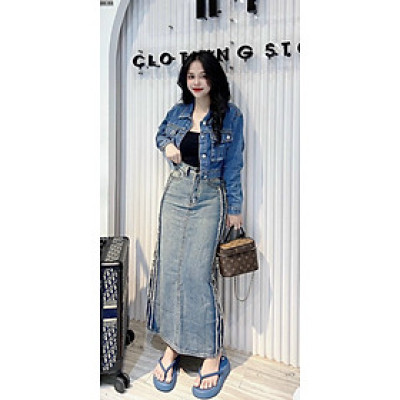 Áo Khoát Jean Thời Trang