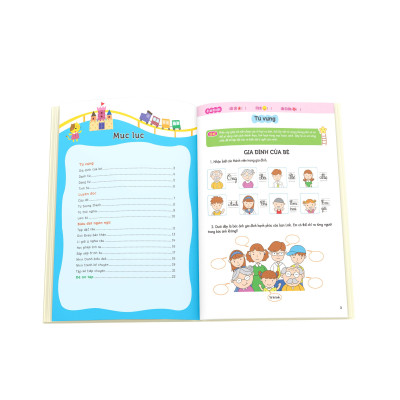 Bé Vào Lớp 1 - Bé Học Ngôn Ngữ (Dành Cho Bé Từ 4-6 Tuổi)