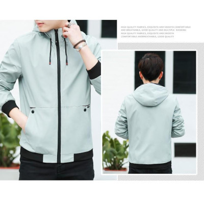 ÁO KHOÁC DÙ NAM 2 LỚP CÓ NÓN 