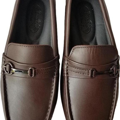 Giày Mọi Đế Âm Nam BIGGBEN Da Bò Thật Cao Cấp GM116