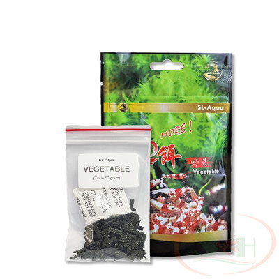 Thức ăn tép SL-Aqua MORE Vegetable Feed đạm thực vật rau củ trái cây cho tôm tép cá cảnh thủy sinh