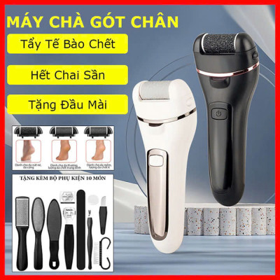 Máy chà gót chân tẩy tế bào ch.ết làm mềm sáng gót chân chuyên dụng tại nhà Chuyên Nghiệp Dùng Trong Spa Nail Rock Foot Callus remover Giao Màu Ngẫu Nhiên