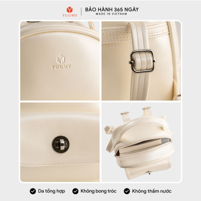 Balo Yuumy ( Thời trang nữ mini phong cách dễ thương - Balo da Glossy YBA110 )