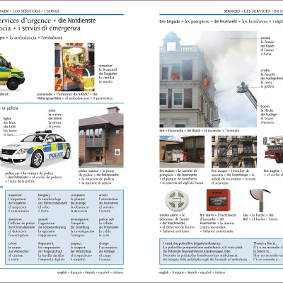 5 Language Visual Dictionary: Over 6,500 Illustrated Terms, Labelled In English, French, German, Spanish And Italian