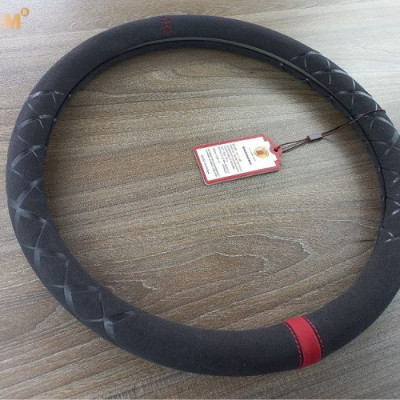 Bọc vô lăng cao cấp Macsim mã 8858 màu đen đỏ