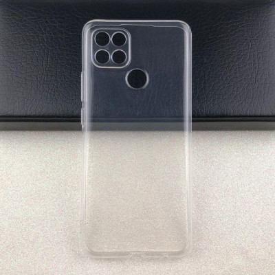 Ốp lưng silicon dẻo cho Oppo A15 / Oppo A15s hiệu Ultra Thin trong suốt mỏng 0.6mm độ trong tuyệt đối chống trầy xước - Hàng nhập khẩu