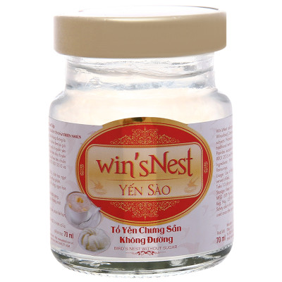 THÙNG 72 LỌ YẾN SÀO WIN