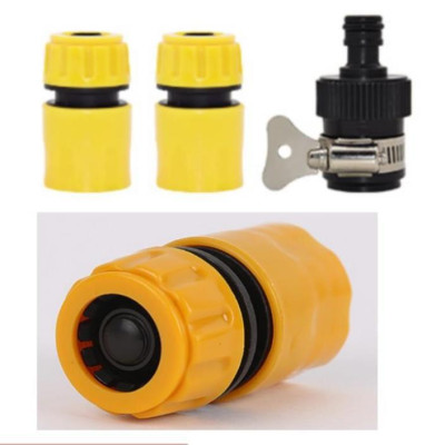  Bộ dây vòi xịt nước rửa xe, tưới cây . tăng áp 3 lần, loại 7m, 10m 206701 đầu đồng,cút,+ tặng móc khoá