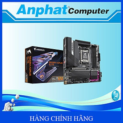 Mainboard Gigabyte B650M AORUS ELITE Socket AM5 - Hàng Chính Hãng 