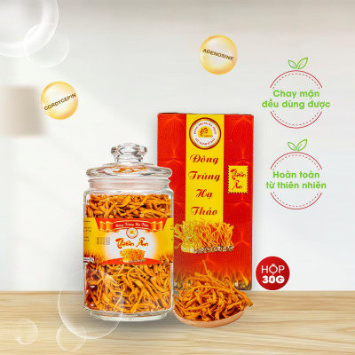 Đông Trùng Hạ Thảo Sấy Thăng Hoa - Hũ 30g