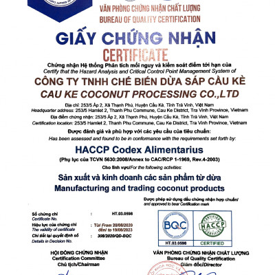 Kẹo dừa sáp VICOSAP vị lá dứa cacao nguyên chất kẹo mềm dẻo ít đường đặc sản Trà Vinh túi 100g