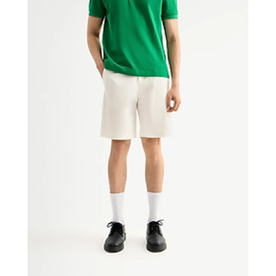 Quần short kaki nam màu Trắng Form Straight - RT 10S25PSH017 | ROUTINE CÀ MAU
