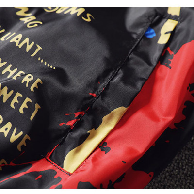 Áo khoác dù lót lưới in họa tiết thời trang SITAKI cao cấp AKD39