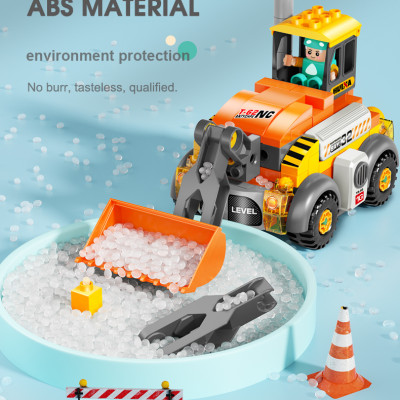 FEELO - 1659 - Xe công trình biến hình 6in1 (141 Chi Tiết)