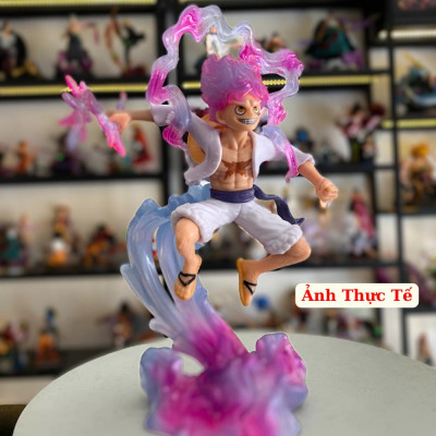 Mô Hình Luffy Gear 5 Bản Có Vũ Khí 22cm Mô hình One Piece Cao Cấp, Figure Mô Hình Anmie One Piece Luffy Vua Hải Tặc