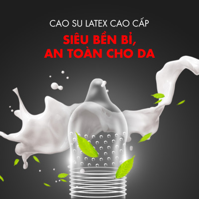 Bao cao su Shell Performax 6 in 1 kéo dài thời gian - Hộp 10 cái | SHELL CHÍNH HÃNG