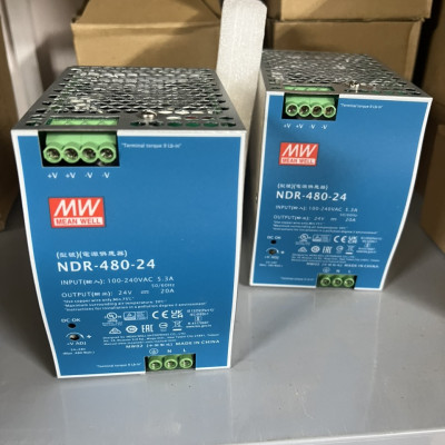 Nguồn Meanwell Din rail NDR-480-24 Hàng Nhập Khẩu