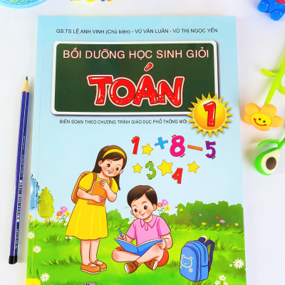Sách - Bồi Dưỡng Học Sinh Giỏi Toán Lớp 1 - Biên soạn theo chương trình GDPT mới - ndbooks