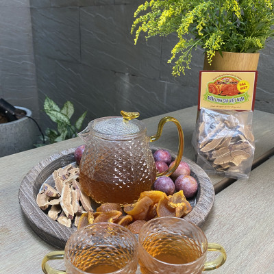 Nấm Linh Chi Khô Thái Lát Lý Tưởng 50g, Thái Lát Tiện Lợi, Thương Hiệu Lý Tưởng