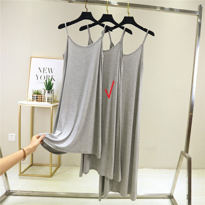 đầm thun nữ thiết kế 2 dây B09