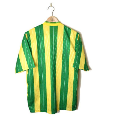 Áo Bóng Đá Retro Newcastle 1988 - Sân Khách bản cao cấp vải Cotton Polyester