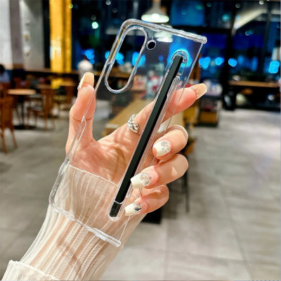 Ốp lưng trong suốt siêu mỏng chống ố vàng cho Samsung Galaxy Z Fold 6 5G Likgus Penone bảo vệ 360 độ màn phụ và mặt lưng (Tặng bút cảm ứng) - Hàng nhập khẩu