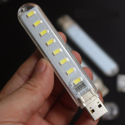 Đèn led mini 3 bóng, 8 bóng, 24 bóng siêu sáng cổng cắm usb thích hợp làm việc ban đêm, học tập, đọc sách siêu tiện dụng