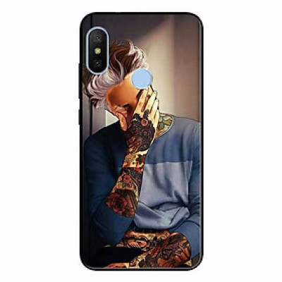 Ốp lưng in cho Xiaomi Redmi Note 6 Pro Chàng Trai Tattoo