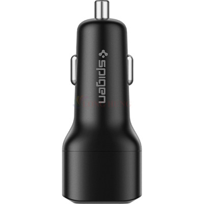 Cốc sạc xe hơi Spigen ArcStation Car Charger PC2000 2Type-C 65W ACP02562 - Hàng chính hãng