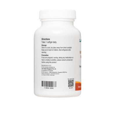 VIÊN UỐNG BỔ SUNG VITAMIN E CHỐNG OXY HÓA LAC ULTRA E MIXED TOCOPHEROLS & MIXED TOCOTRIENOLS (90 VIÊN)