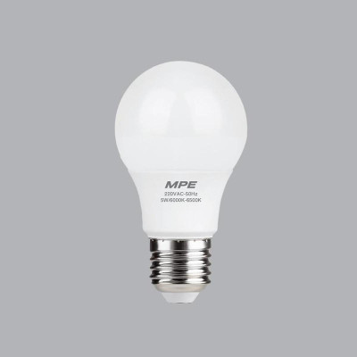 Bóng đèn LED tròn Bulb 5w - Thương Hiệu MPE