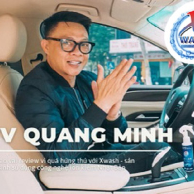  Combo 2 chai lớn 500ml & 1 chai nhỏ 100ml - Xwash For Car chai xịt vệ sinh nội thất xe hơi - Tặng kèm khăn lông cừu