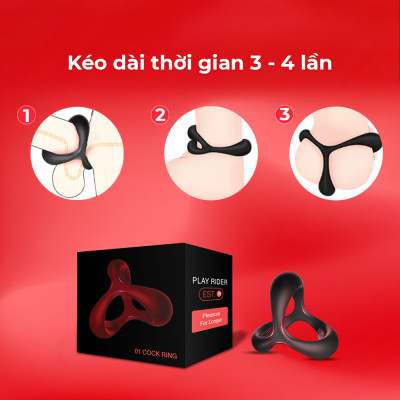 Bao cao su Shell Play Rider 6 tính năng - Hộp 10 cái +1 Play Box Rider | SHELL CHÍNH HÃNG