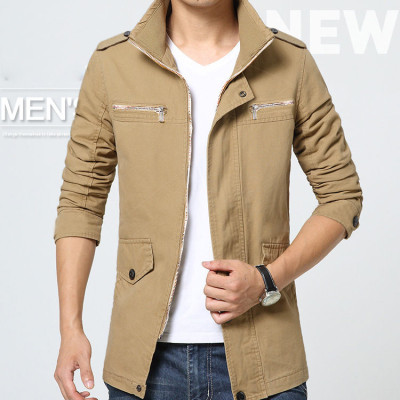 Áo khoác kaki nam 2 lớp thời trang SITAKI cao cấp AKK18