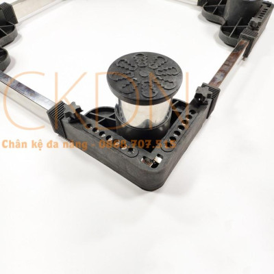 Chân đế máy giặt-Kệ máy giặt-Đế máy giặt trụ inox cao cấp (Combo 2 sản phẩm)