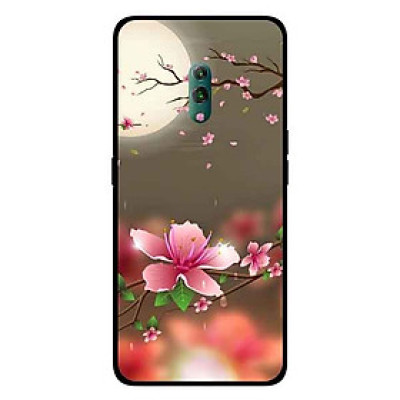 Ốp Lưng in cho Oppo K3 Mẫu Ánh Trăng Hoa Đào - Hàng Chính Hãng