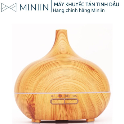 Máy Xông Tinh Dầu Cao Cấp Bầu Tiên Sang Trọng Siêu Âm 550ml - Giúp Khuếch Tán Tỏa Hương Thơm Phòng Ngủ- Nhà Hàng-Khách Sạn- Spa- Tặng Kèm Điều Khiển - Hàng Chính Hãng MINIIN