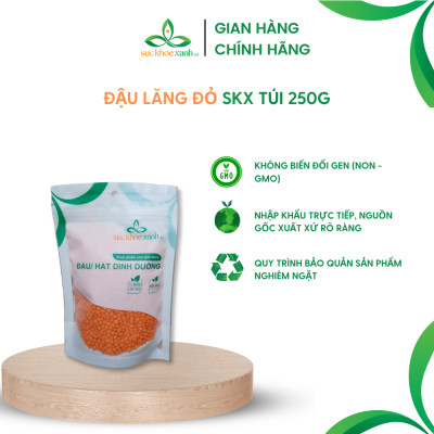 Đậu lăng đỏ tách vỏ nhập khẩu từ Canada (Red Lentils)