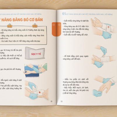 SÁCH SƠ CỨU 360 - Cẩm nang tri thức sơ cứu và xử lý mọi tình huống ( sản phẩm chính hãng)