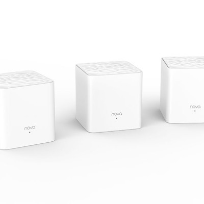 Hệ thống phát wifi chuẩn 1200 Mbps băng tần kép Wireless Router Nova MW3 Tenda hàng chính hãng