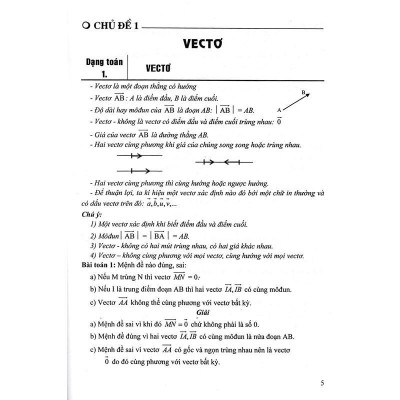 Sách - Phương Pháp Giải Các Chủ Đề Căn Bản Hình Học Lớp 10 - Biên Soạn Theo Chương Trình GDPT Mới - Hồng Ân