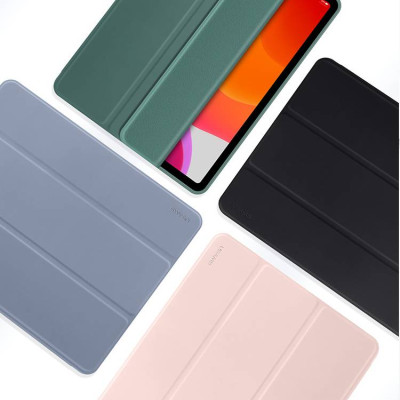 Bao da chống sốc cho iPad Pro 12.9 2020 hiệu USAMS US-BH589 có ngăn đụng bút (nắp gập hít nam châm, thiết kế siêu mềm mịn trang bị Smartsleep) - hàng nhập khẩu