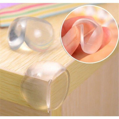 Bộ 4 Miếng Bịt Góc Bàn Bằng Silicon Tiện Lợi